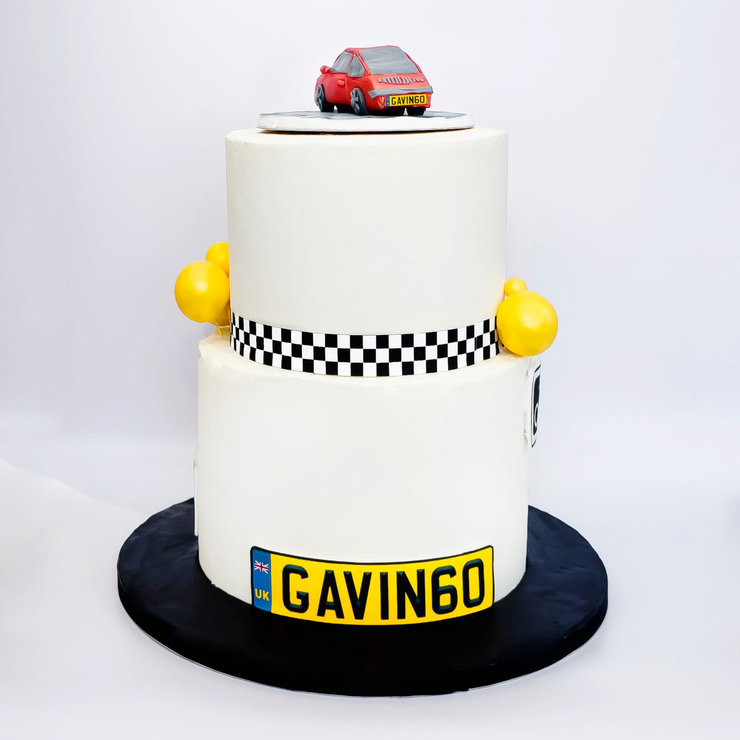 Personalised Icing Birthday Number Plates