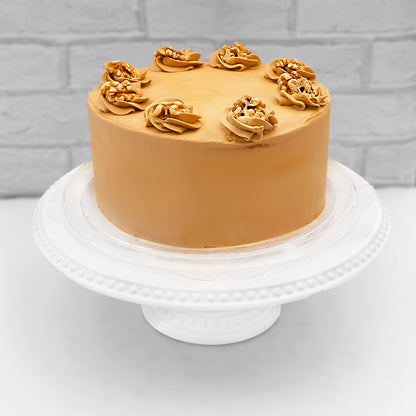 Classic Coffee & Walnut Cake