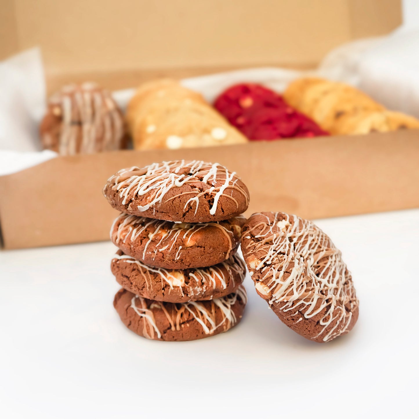 32 NY Triple Chocolate Cookie Postal Box