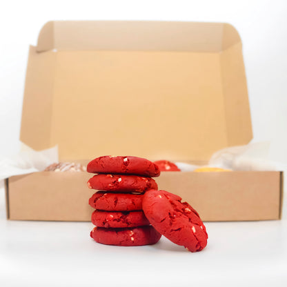 32 Red Velvet Cookie Postal Box