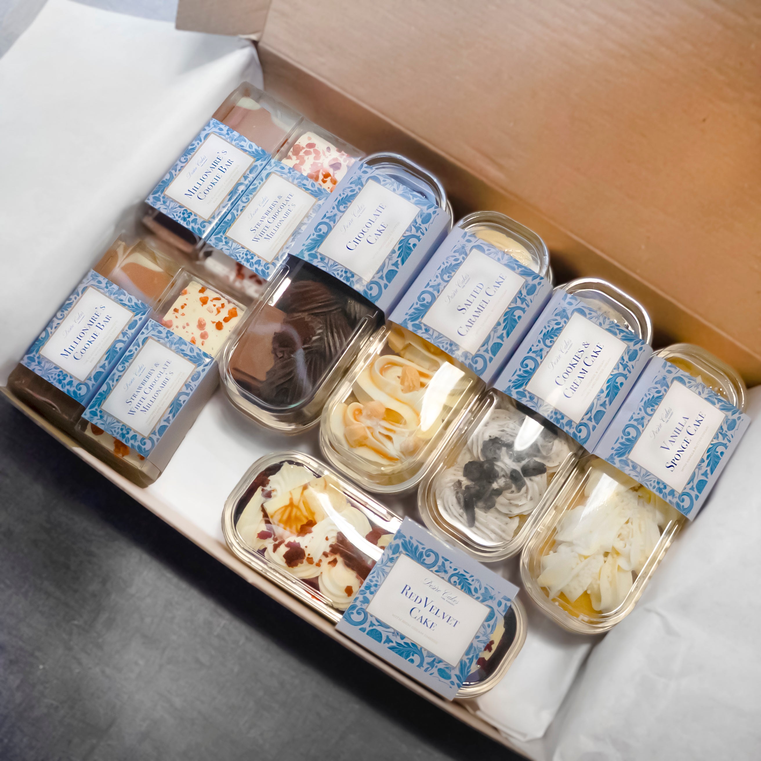 Postal Cake Treat Selection Box | Food Gifts | Desire Cakes