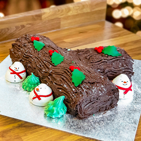 XL Christmas Yule Log