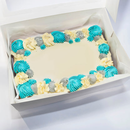 Baby Blue Traybake