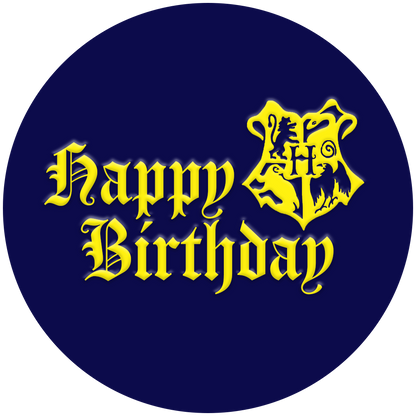Harry Potter Birthday Icing Cupcake Toppers